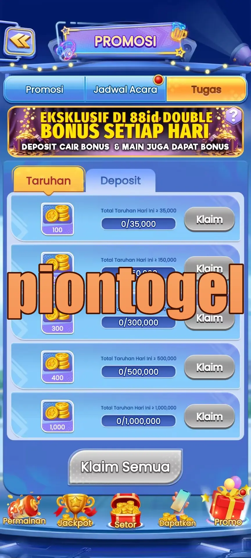 piontogel Masuk